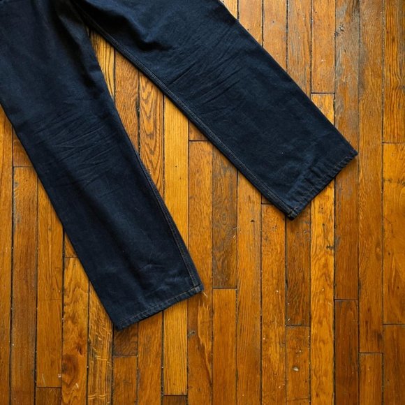 Stussy Men's Black Elastic Back Waist Straight Slim Leg Chino Pants - Picture 3 of 6